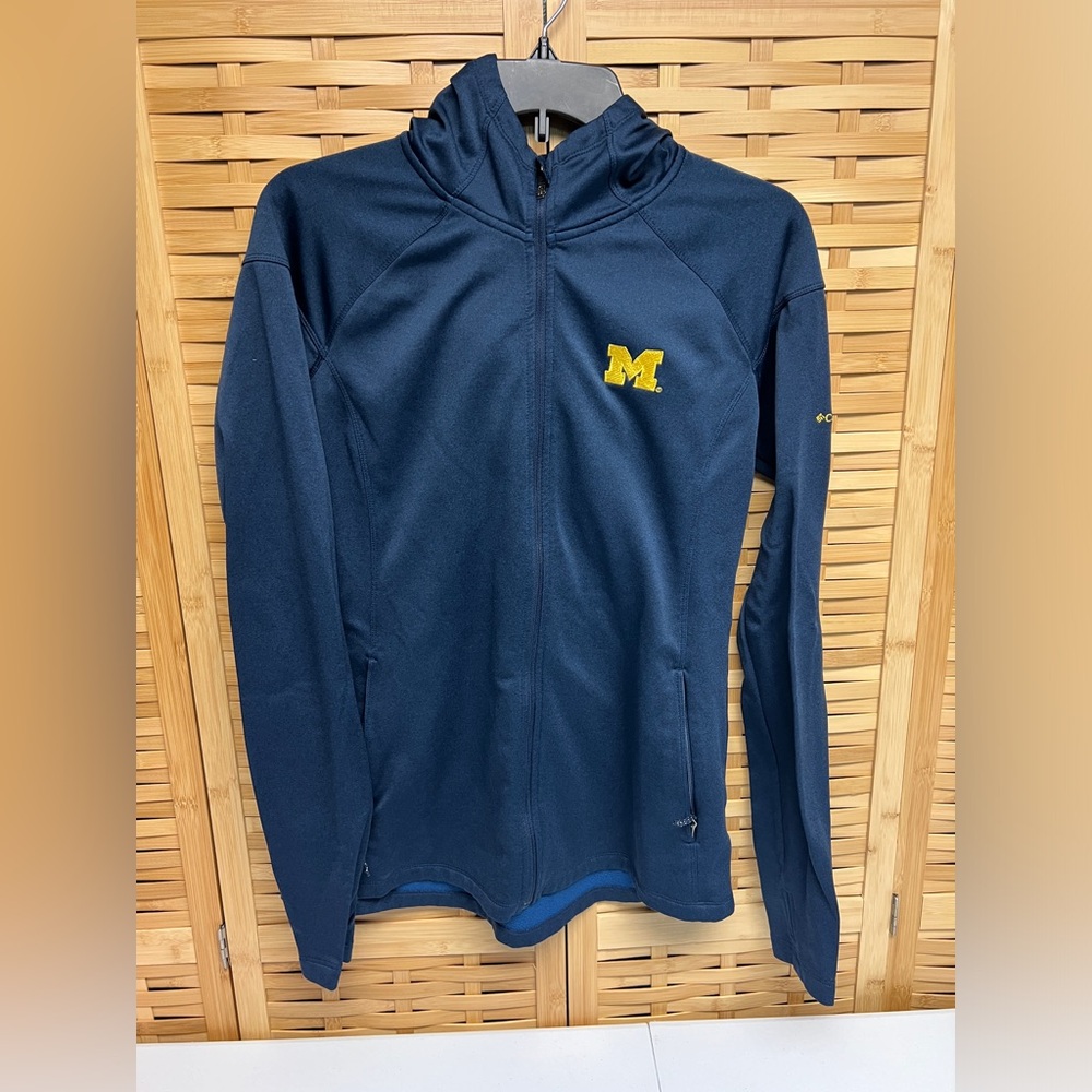 Columbia full zip Michigan wolverines fleece jacket